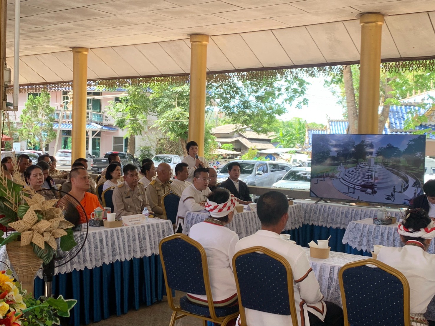 ข่าวประชาสัมพันธ์ ฉบับที่ 15 (16062569)  พช.พาน ร่วมต้อนรับคณะกรรมการตรวจประเมินคัดเลือกหมู่บ้านเข้มแข็ง "แผ่นดินธรรม แผ่นดินทอง" (หมู่บ้าน อยู่เย็น) ระดับเขต ประจำปี 2569