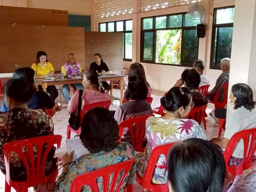 ข่าวประชาสัมพันธ์ ฉบับที่ 20 พช.พาน ลงพื้นที่ทบทวนคณะกรรมการพัฒนาสตรีหมู่บ้านสันไม้ฮาม ต.แม่เย็น ควบคู่บูรณาการส่งเสริมหมู่บ้านเศรษฐกิจพอเพียง